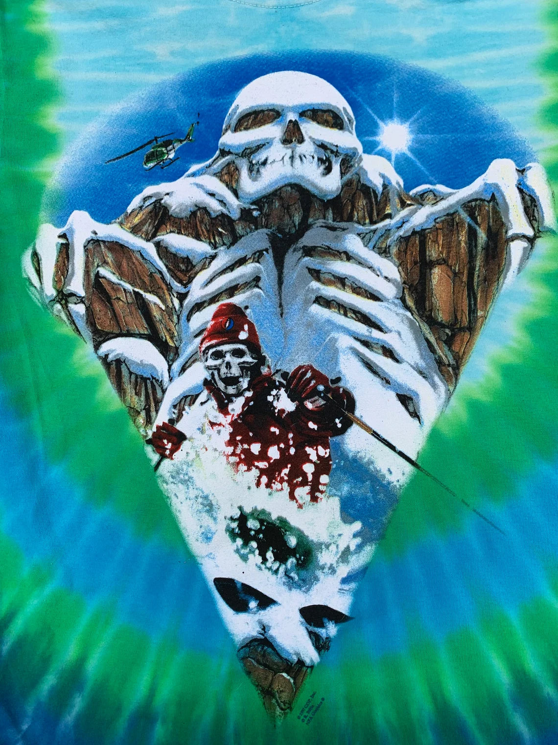 Grateful Dead Never Dead Tie-Dye T-Shirt
