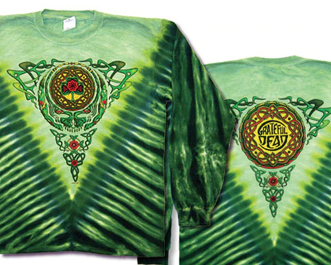 Grateful Dead Celtic Shamrock Tie Dye Men's Shirt – 28th Street Beach  Variety