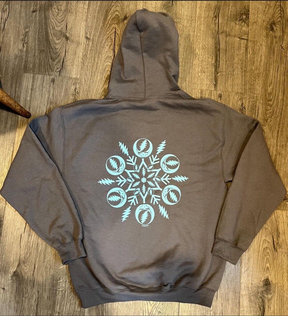 Grateful Dead hoodie - Grateful Dead skiing hoodie - Grateful Dead Lighting Bolt - DEAD HEAD Christmas Gifts - Grateful Dead gifts