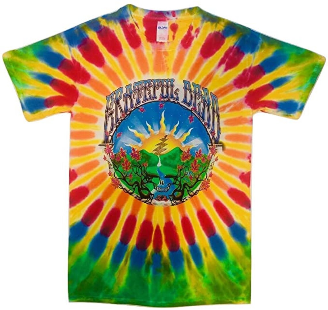 Grateful dead on sale tie dye sweatshirt