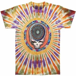 Grateful Dead Tie Dye shirt - 1995 Grateful Dead Tour shirt - Grateful Dead Feathers shirt  sizes: small, medium, large, XL, 2XL, 3XL and 4XL