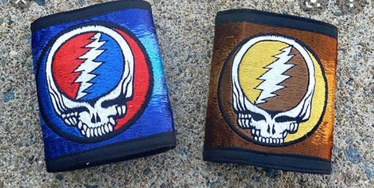 Grateful Dead Wallet - Stealie money wallet - Steal Your Face money holder - DEAD HEAD purse - Steal Your Face Wallet