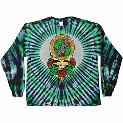 Grateful Dead Steal Your Face Logo t-shirt with a Shamrock
